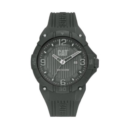 CAT DRIFT LW-151-25-535 Grey Silicone Band 10ATM 45MM Analog Watch